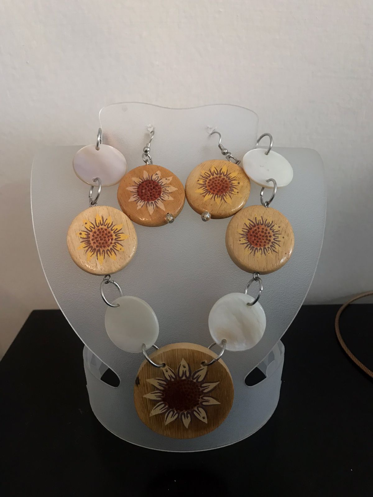 Juego de Collar y Aretes para Dama 00017