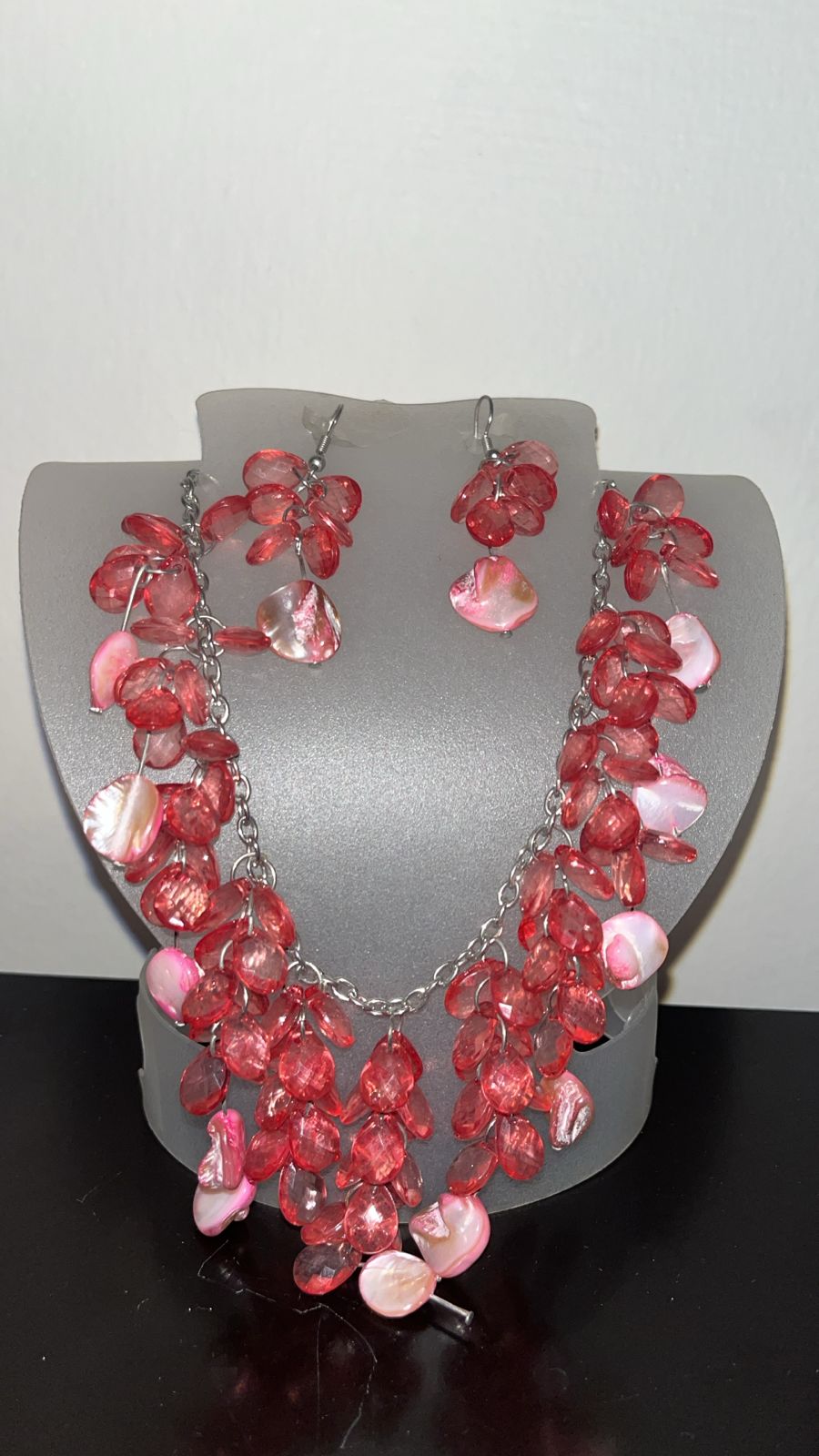 Collar con Aretes 1372