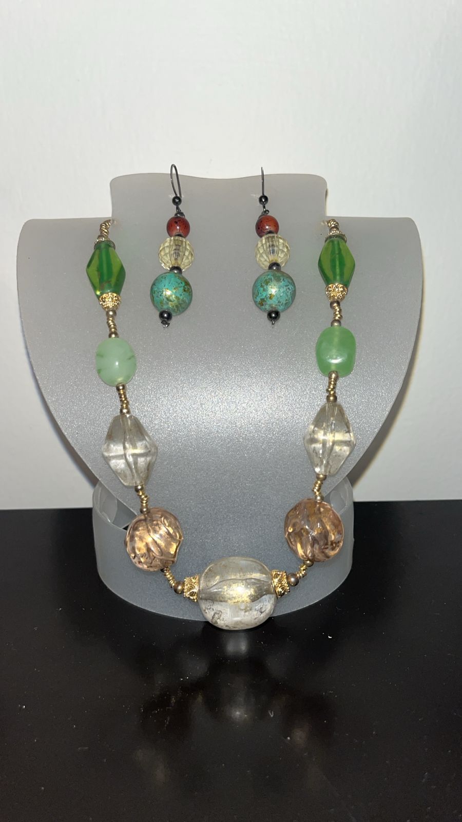 Collar con Aretes 1373