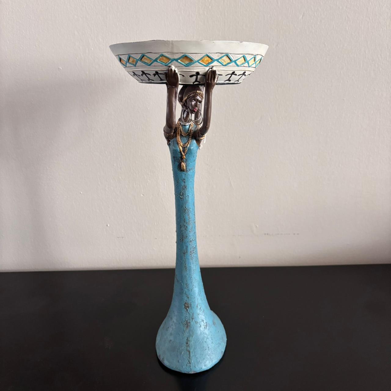 Figura decorativa dos mujeres 434