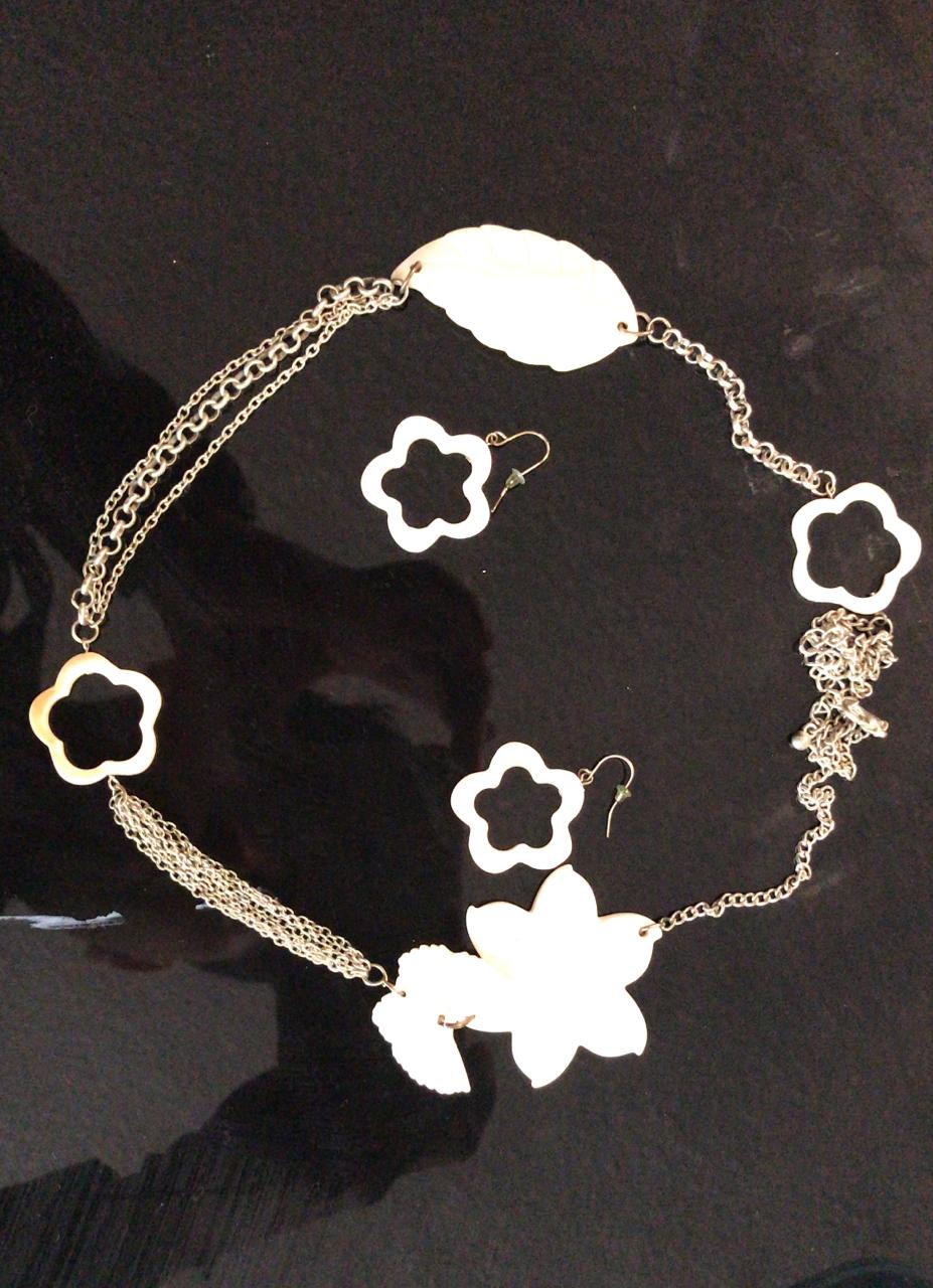 Conjunto para Dama Aretes Collar 4291