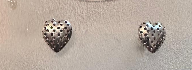 Aretes Forma de corazon 1626