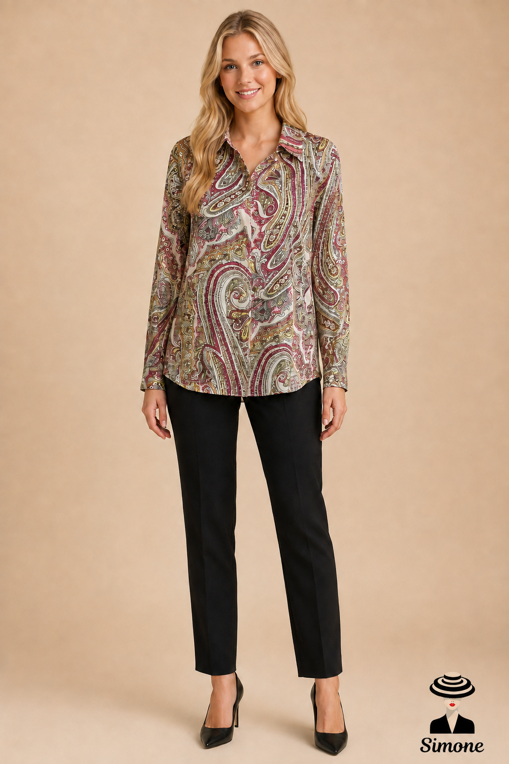 Blusa para Dama Andamio V172730 Talla 30