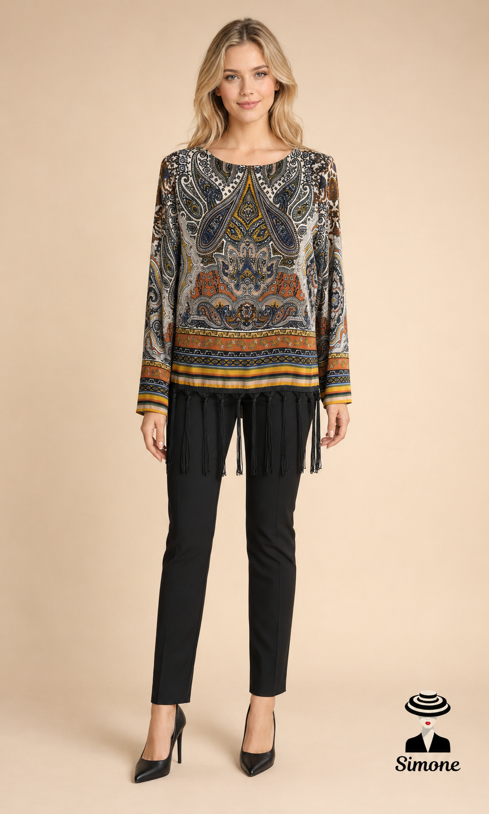 Blusa para Dama Joseph Ribkoff 173607 Talla 28