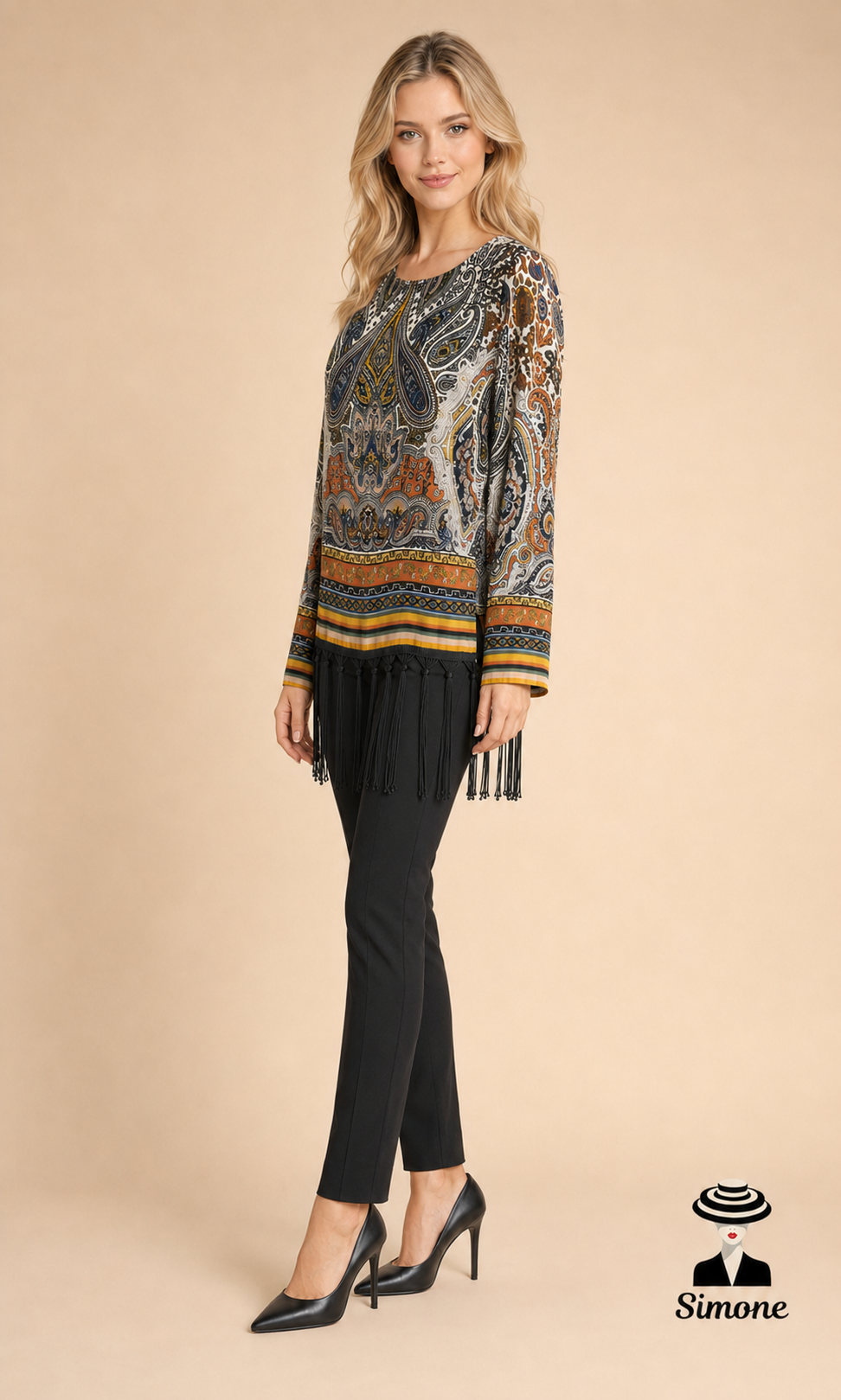 Blusa para Dama Joseph Ribkoff 173607 Talla 28