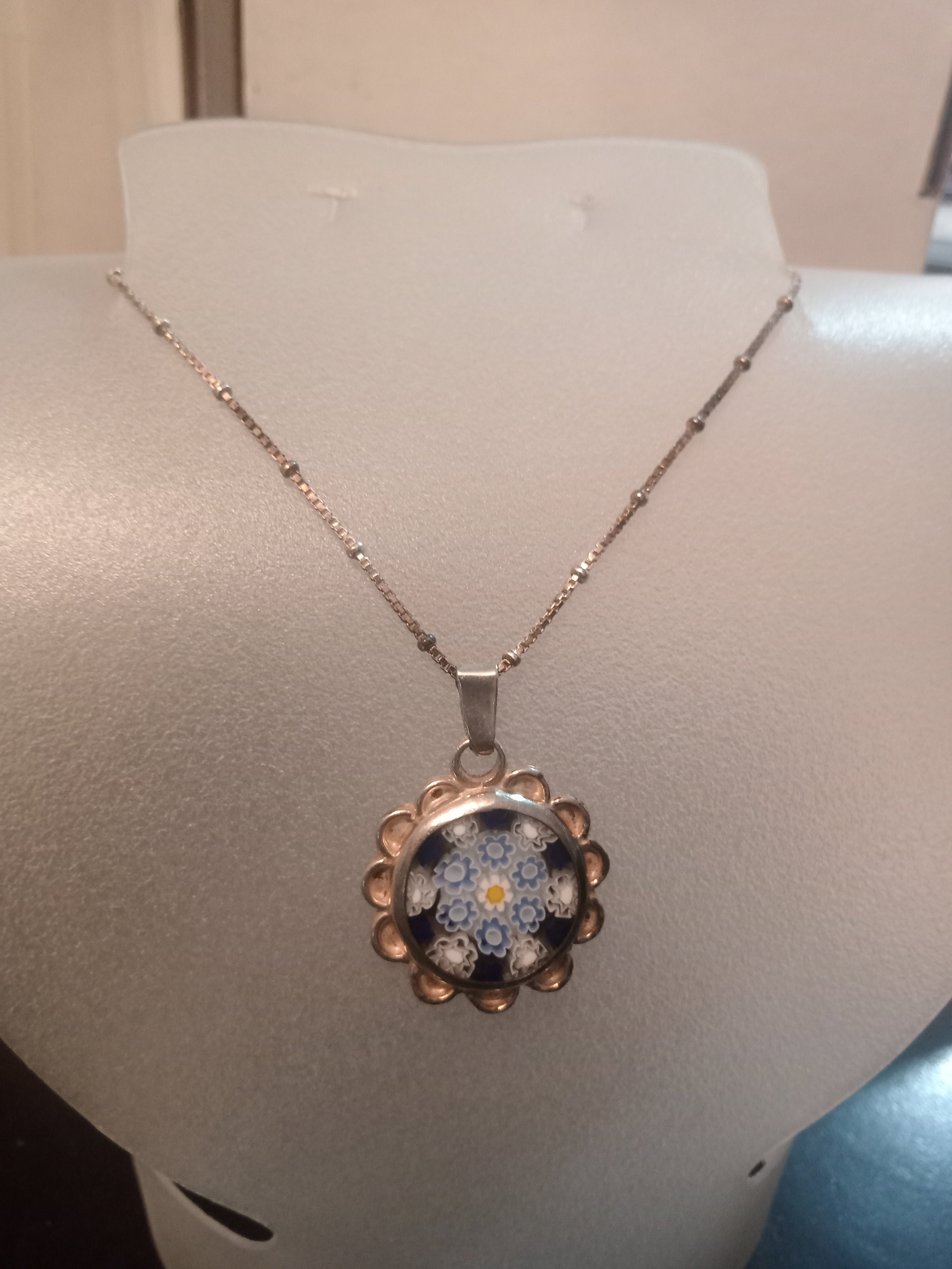 Collar con Dije de Talavera 1380