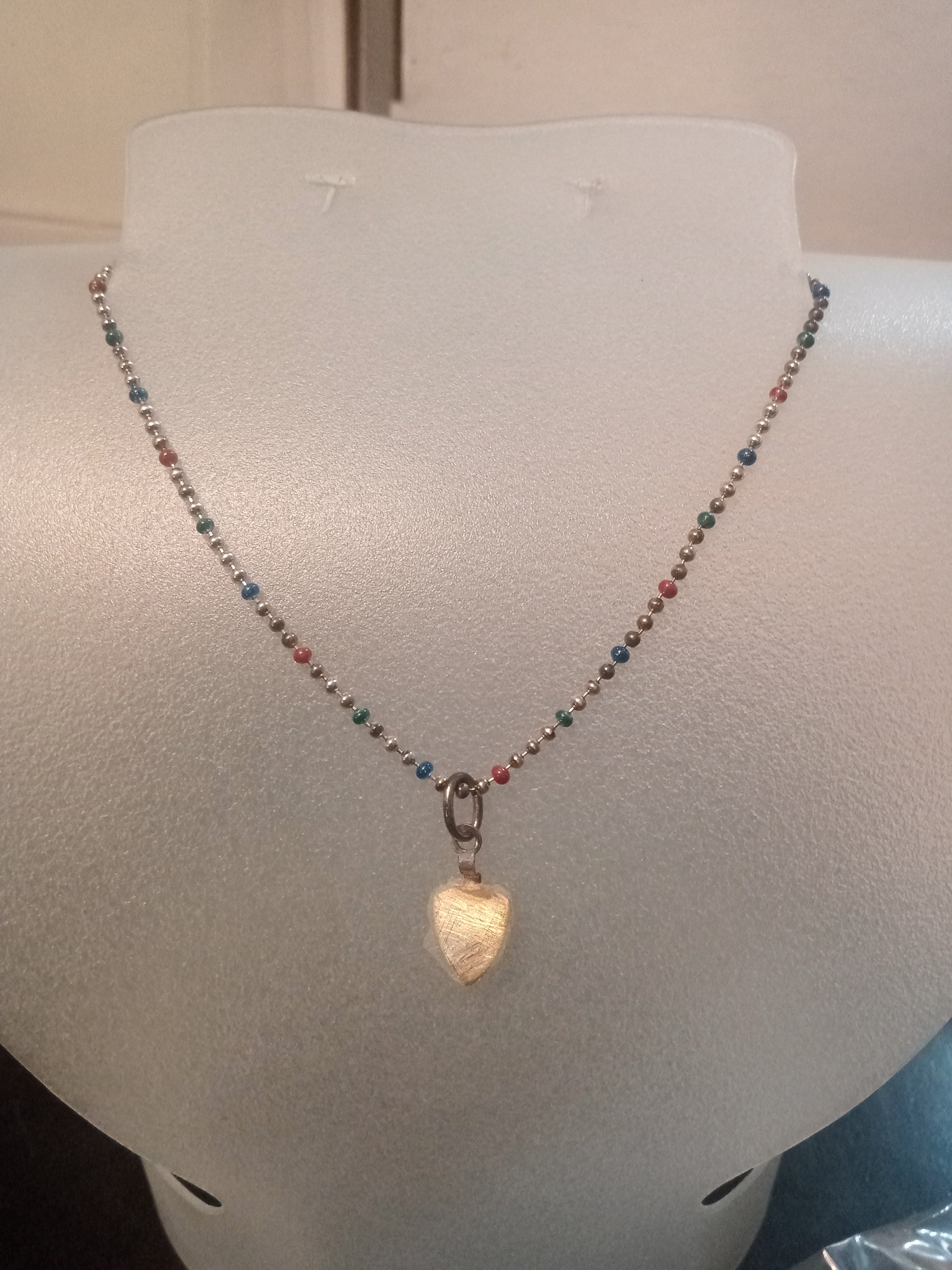 Collar Con Dije De Corazòn 08023