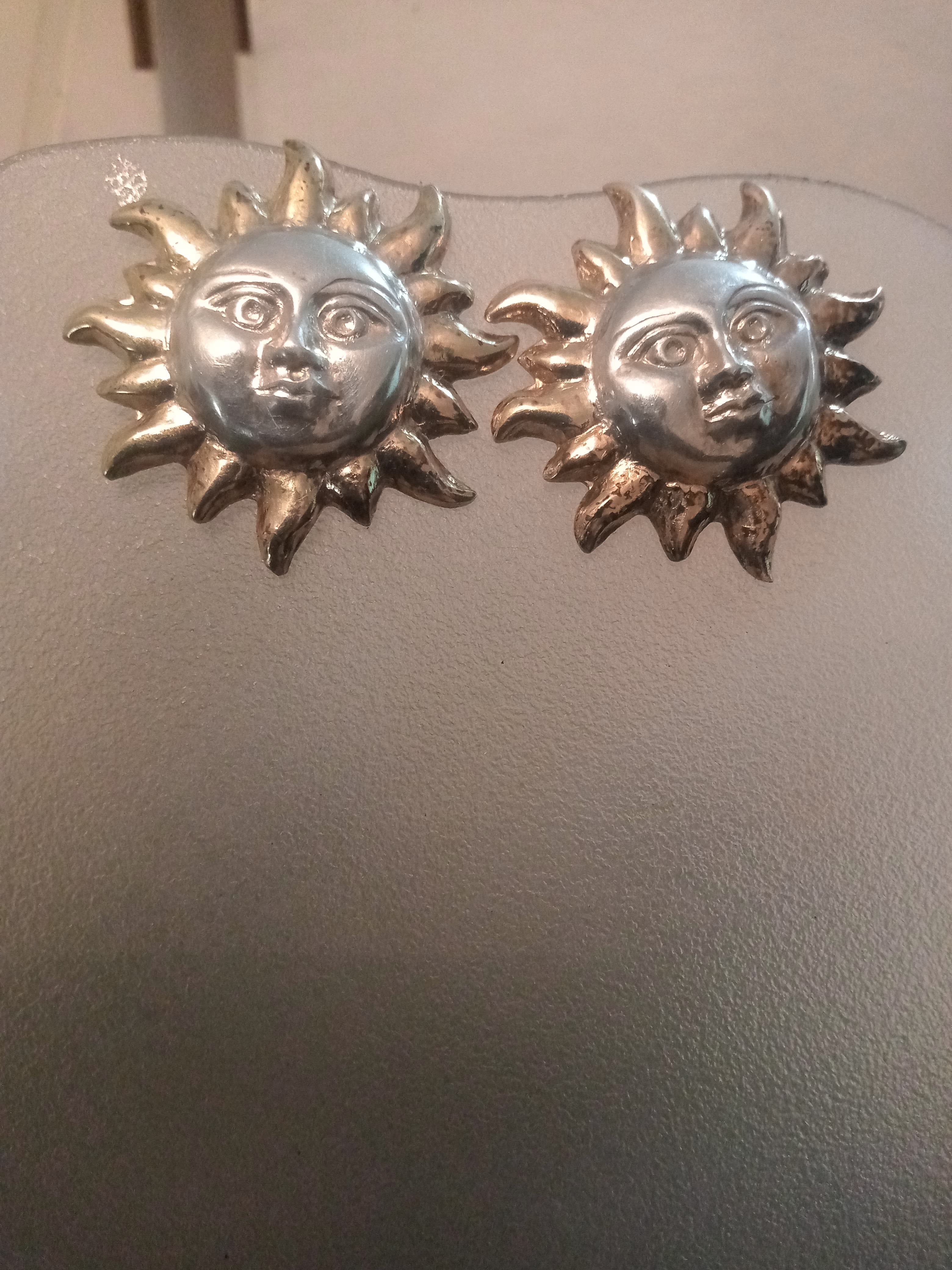 Aretes Con Diseño De Sol S10