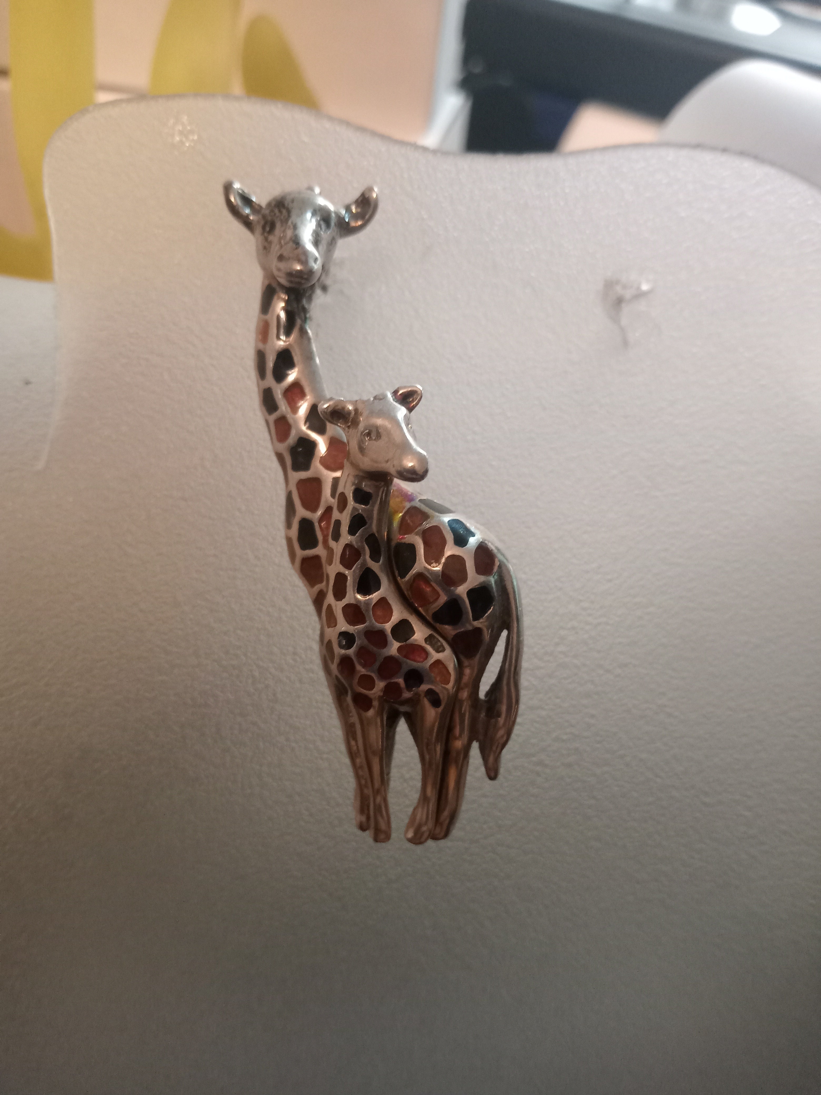 Pinza para cabello figura Jirafa 150