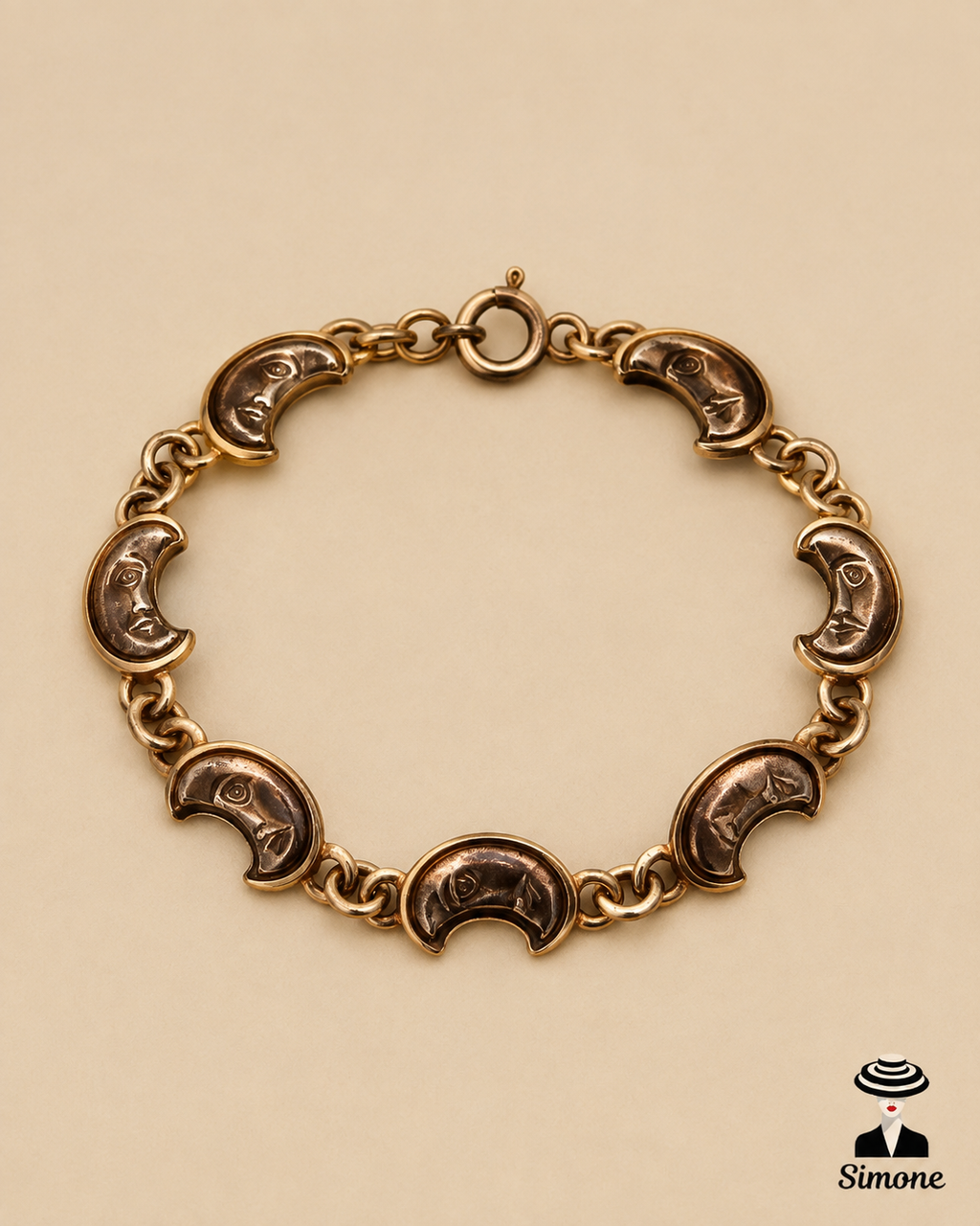 Pulsera con Dije de Luna L10