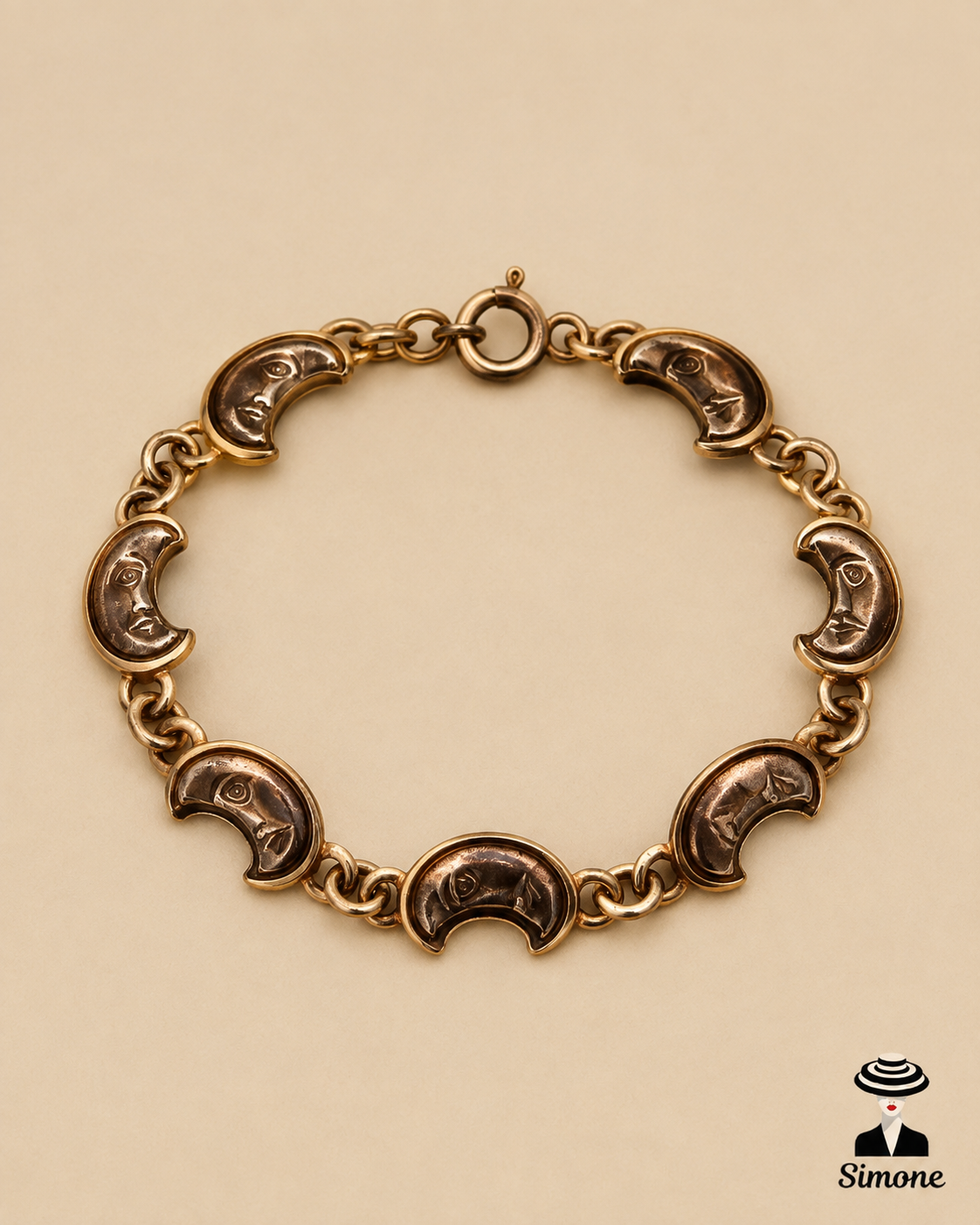 Pulsera con Dije de Luna L10