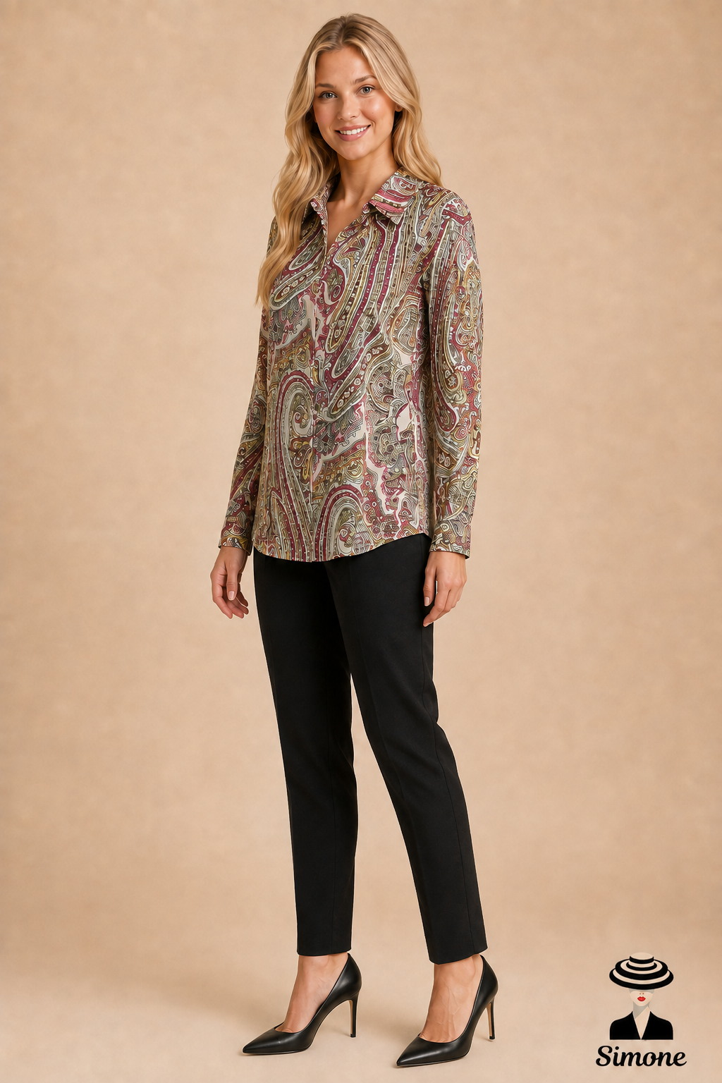 Blusa para Dama Andamio V172730 Talla 30