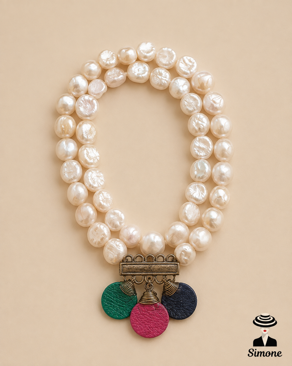 Pulsera Dije Petalos 1404