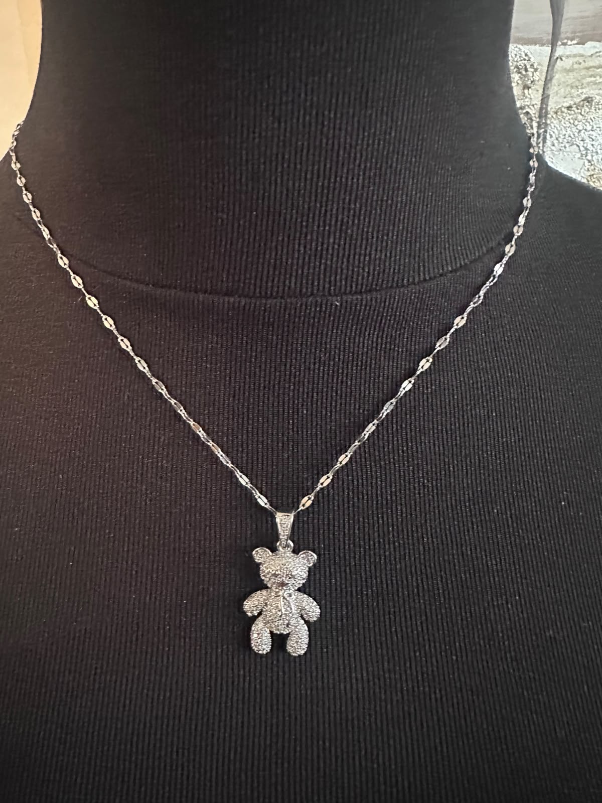 Collar Con Dije Oso 1394